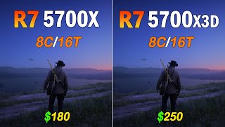 The New Ryzen 7 5700X3D vs Ryzen 7 5700X  How Much Performance Difference [upl. by Magill]