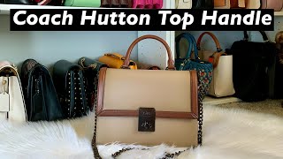 NEW Coach Hutton Top Handle Bag [upl. by Sabsay]