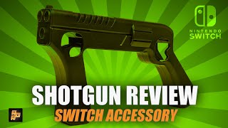 Nintendo Switch Shotgun light gun Accessory Review [upl. by Enneirb]