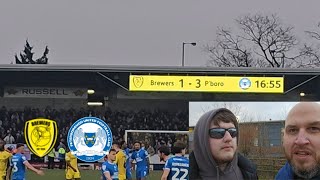 Home defeat to Peterborough but hoped for more  Burton Albion v Peterborough United Matchday Vlog [upl. by Afrikah443]