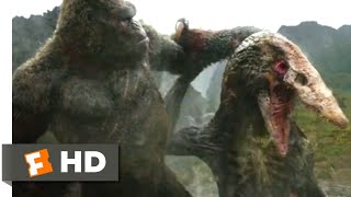 Kong Skull Island 2017  Kong vs Skullcrawler Scene 910  Movieclips [upl. by Gamages626]