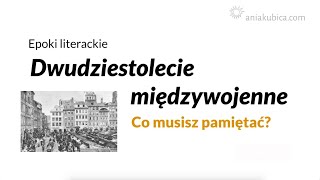 Dwudziestolecie międzywojenne powtórzenie [upl. by Letnwahs40]