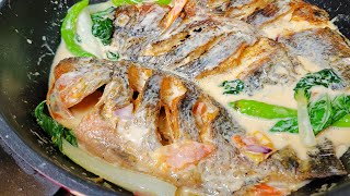 Ginataang Tilapia With Pechay Recipe [upl. by Vas]