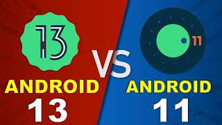 ANDROID 11 VS ANDROID 13 FULL COMPARISON [upl. by Humpage487]