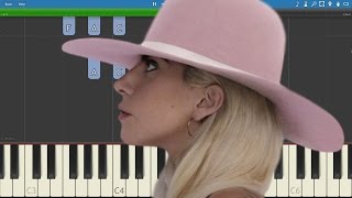 Lady Gaga  Million Reasons  Piano Tutorial  How to play Million Reasons [upl. by Lily903]