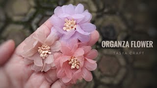 Organza Flower Making with Millinery Tools [upl. by Galvin659]