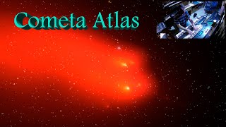 Cometa Atlas C2023 A3 TsuchinshanAtlas cometaatlas TsuchinshanATLAS [upl. by Mixie]