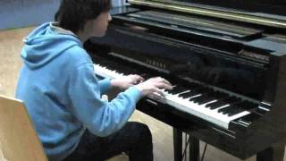 Stressed Students Stride  Piano Solo [upl. by Elleuqar]