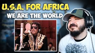 USA FOR AFRICA  We Are the World  FIRST TIME REACTION [upl. by Filippa]