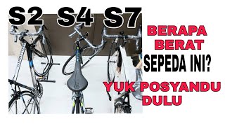 BERAT SEPEDA POLYGON STRATTOS S2 S4 S7POSYANDU DULU YYK [upl. by Packton]