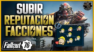 👨🏿‍🎤👷🏻‍♂️ SUBIR REPUTACIÓN FACCIONES Fundación amp Cráter  Misiones Diarias amp Eventos  Fallout 76 [upl. by Cele]