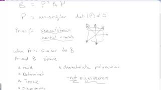 72 Similarity Transforms and Diagonalization [upl. by Eseuqcaj]