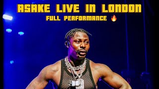 Asake live at the O2 Arena in London 2024  Brought Wizkid and Stormzy  Did mind blowing stunts 🙌🔥 [upl. by Jacklin]