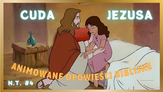 4 Nowy Testament  Cuda Jezusa Animowane Opowieści Biblijne Nest i Hagi  PL Full HD [upl. by Modeerf92]