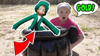 We Found The Leprechauns Pot Of Gold Mean Leprechaun Elf On The Shelf Is Back [upl. by Ahsiya]