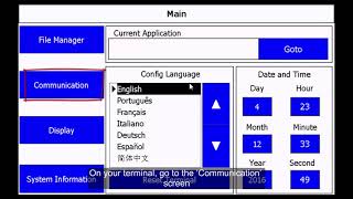 PanelView 800 Graphic Terminal Controlling Graphic Terminal Remotely R10 [upl. by Arahsal583]