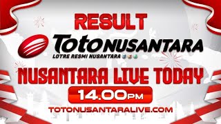 TOTO NUSANTARA LIVE STREAMING OCTOBER 7 2024 AT 1400 PM [upl. by Nylasej]