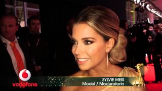 Sylvie Meis im Interview – GOLDENE KAMERA 2015 [upl. by Bernarr698]