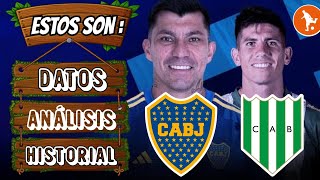 Estos son datos de Boca Juniors vs Banfield hoy  Historial análisis y como vienen los equipos [upl. by Attenehs]