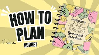 HOW TO PLAN Budget Planner [upl. by Ernesto]