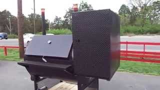 Smoker BBQ 2000 Series Grill Cooker Smoker [upl. by Matteo]