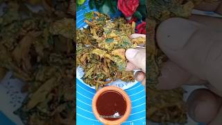 Crispy Palak Pakora Recipe By KitchenwithRahat amazingfacts crispypakora shorts dua wazifa yt [upl. by Flosser927]