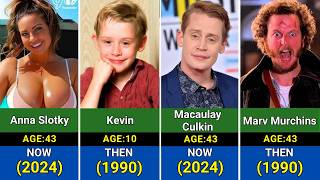 Home Alone Cast Then and Now 19902024 [upl. by Yrelle]