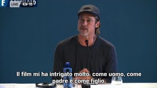 Brad Pitt quotAd Astraquot mi interessava come uomo padre figlio [upl. by Baiel]