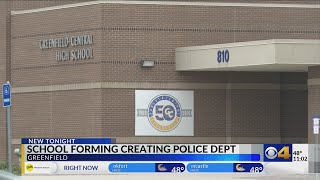 Greenfield Central forming its own school police department [upl. by Han]