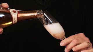 Opening and Pouring Sparkling Wine 101 [upl. by Jeffcott251]