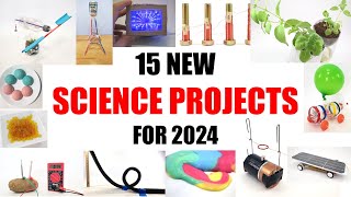 15 New Science Project Ideas for 2024 [upl. by Yvi]