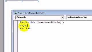 How To AddUse A Module in Visual Basic 60 [upl. by Ennaitak]