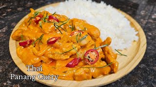 Thai Panang Curry  Panang Chicken Curry [upl. by Silvanus]