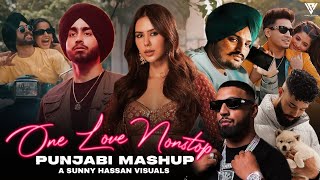 One Love Nonstop Punjabi Mashup  Shubh FtSonam Bajwa  One Love Nonstop Jukebox  Sunny Hassan [upl. by Leon]