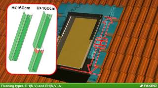 FAKRO EHNA Burkolókeret magasprofilú fedéshez beszerelése [upl. by Amos]
