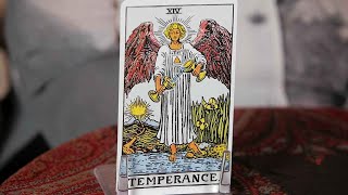 How to Read the Temperance Card  Tarot Cards [upl. by Yekciv]