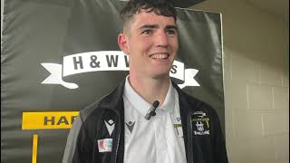 Tiarnan OConnor after his brace sunk Newry City [upl. by Andrew]