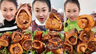 MUKBANG beef bone marrow ASMR  The best of delicious Quing food 672 [upl. by Mathilde]