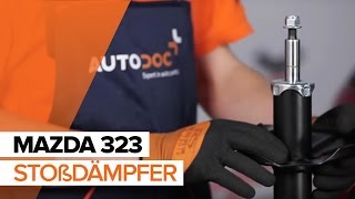 Wie MAZDA 323 Domlager Stoßdämpfer wechseln TUTORIAL  AUTODOC [upl. by Og796]