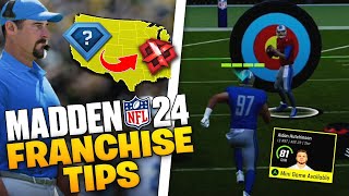 Franchise Mode Tips That You NEED To Know  Madden 24 Franchise [upl. by Anette]