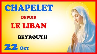 CHAPELET 🙏 Mardi 22 Oct  Mystères Douloureux [upl. by Nomae77]