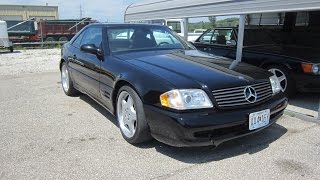 1999 MercedesBenz SL500  Full Tour amp Start Up [upl. by Smaoht]