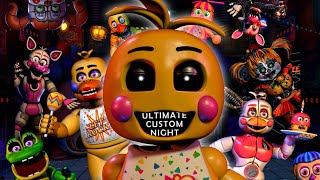 Mi HAREM de Animatronicas  FNAF Ultimate Custom Night  Ep 2 [upl. by Acinod]