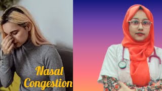 Nasal congestionSome home remedies and treatment of nasal congestionnasalcongestion stuffynose [upl. by Shannan764]