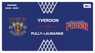 NL1 Men  Day 9 YVERDON vs PULLYLAUSANNE [upl. by Bethany]