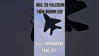 rc비행기 Freewing MIG29 Fulcrum Twin 80mm EDF shorts [upl. by Leavelle]