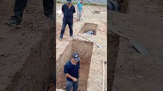 Septic tank construction process [upl. by Ryley]