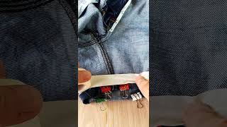 Hemming Jeans Quickly without Sewing [upl. by Gaskins]