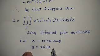 Gauss Divergence Theorem Lecture No 3 [upl. by Glogau678]