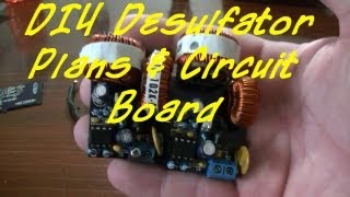 Desulfator Circuit Board How To Order [upl. by Olracnaig]